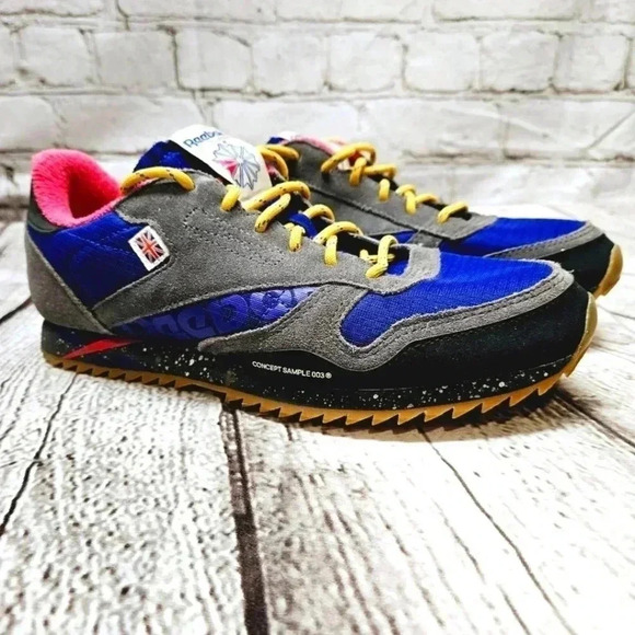 Reebok Classic Concept Sample 003 Multicolor Athletic Sneakers - Picture 1 of 15